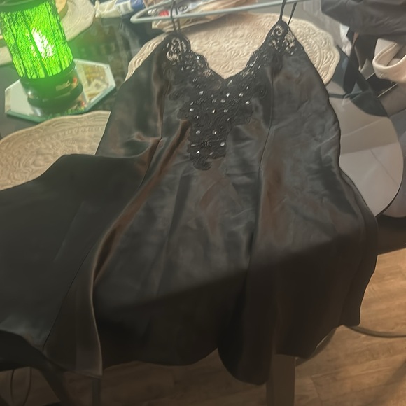 Etienne Vintage Black sexy sequins Nighty Med never worn - Picture 14 of 15